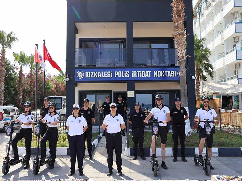 PLAJ POLİSİ GÖREVDE; MERSİN’İN TURİZM SEZONU GÜVENDE